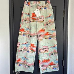 Lucy & Yak Twill Jeans in Arlo print